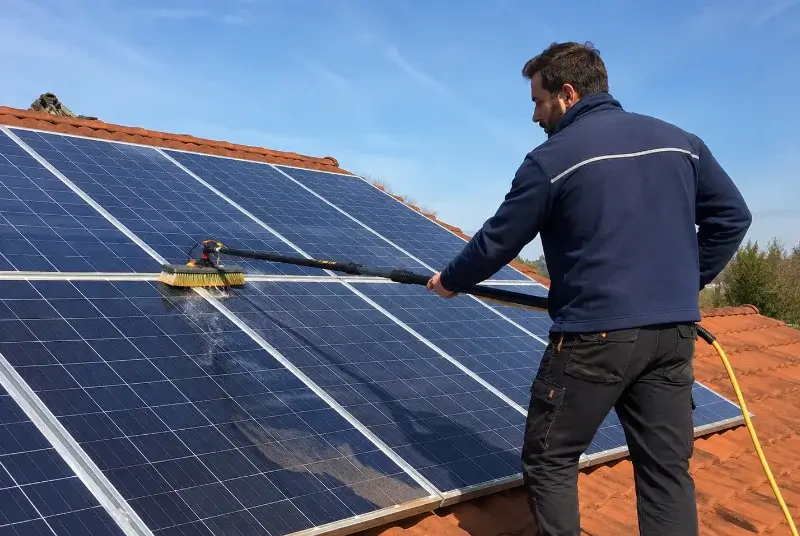 Nettoyage et entretien de panneaux solaires à Falleron